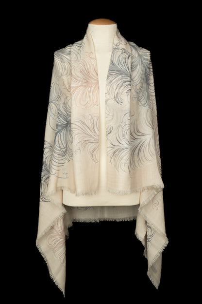 Foulard en cachemire Chanel Printemps 2025