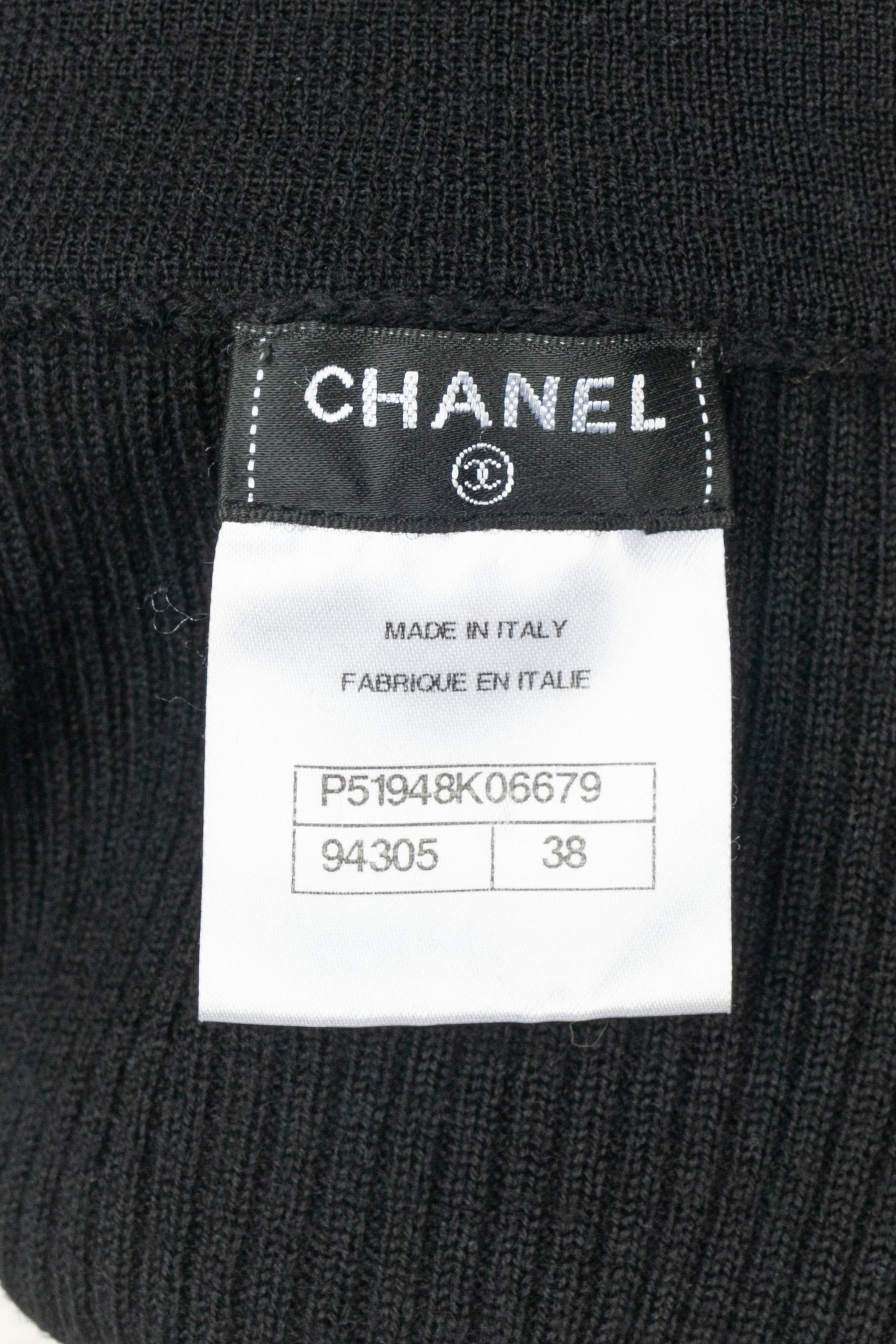 Pull en laine Chanel 2015