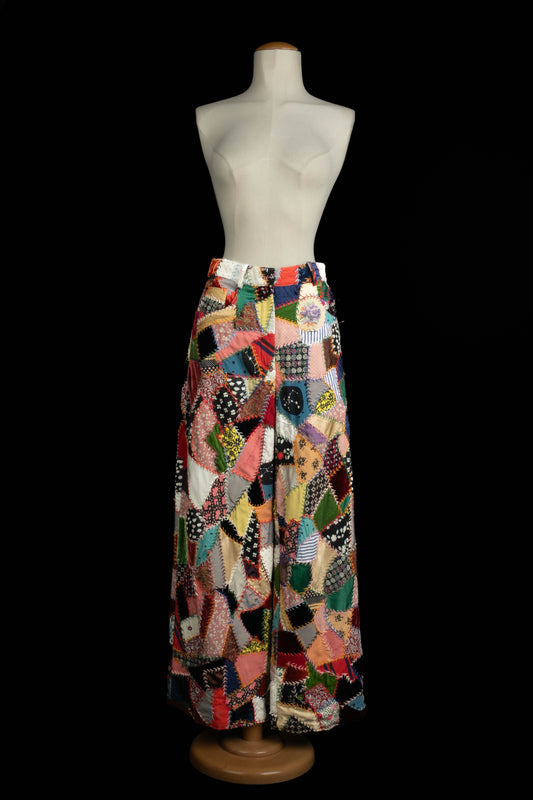 Pantalon patchwork Dior Automne 2018