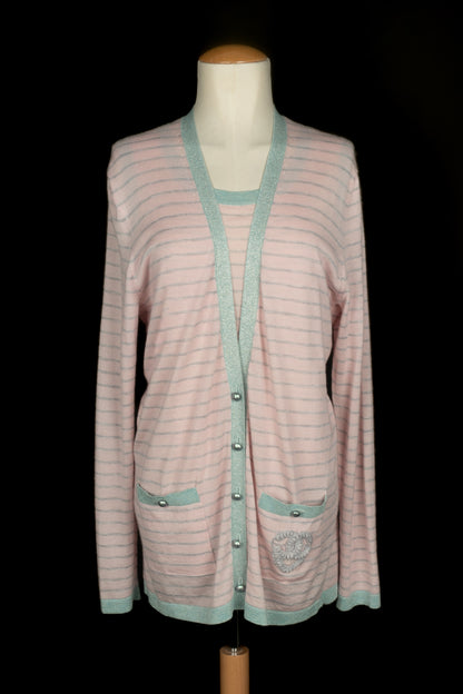 Ensemble twin set Chanel Croisière 2009