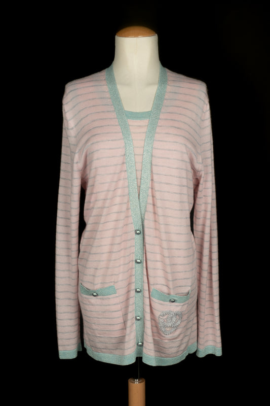 Ensemble twin set Chanel Croisière 2009