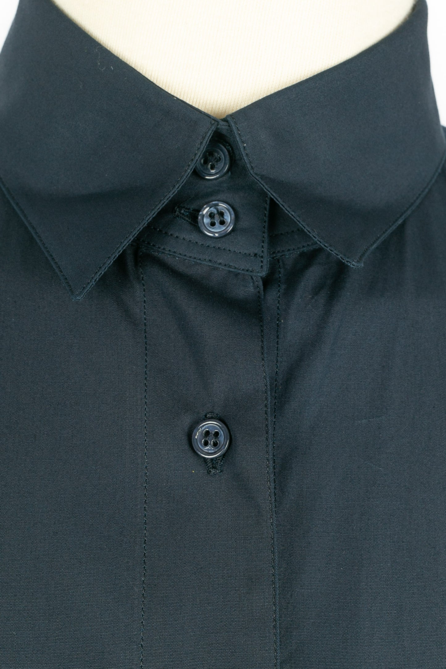 Chemisier bleu Alaïa 