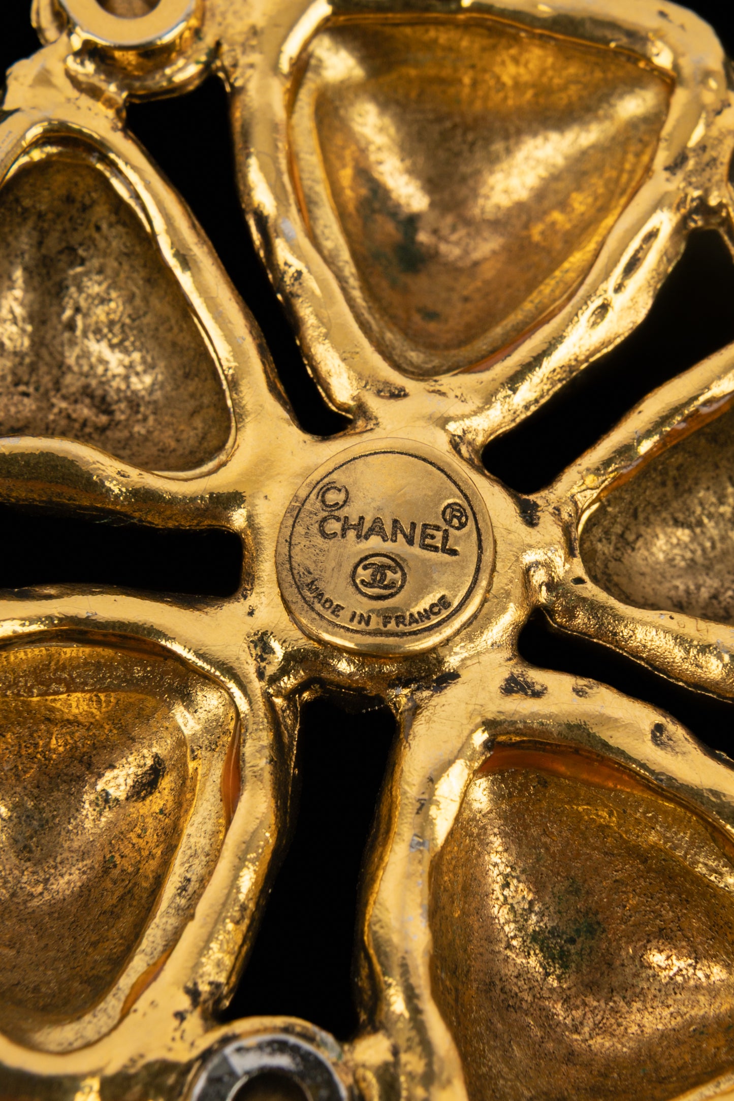 Collier pendentif Chanel 1985-1990