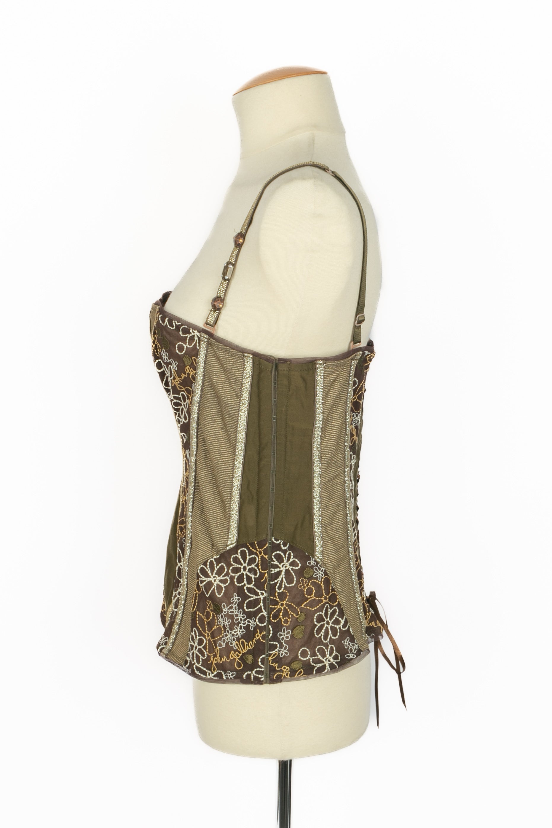 Haut bustier John Galliano