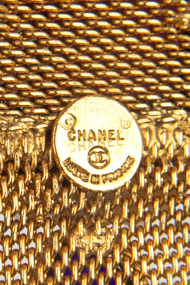 Broche croix Chanel