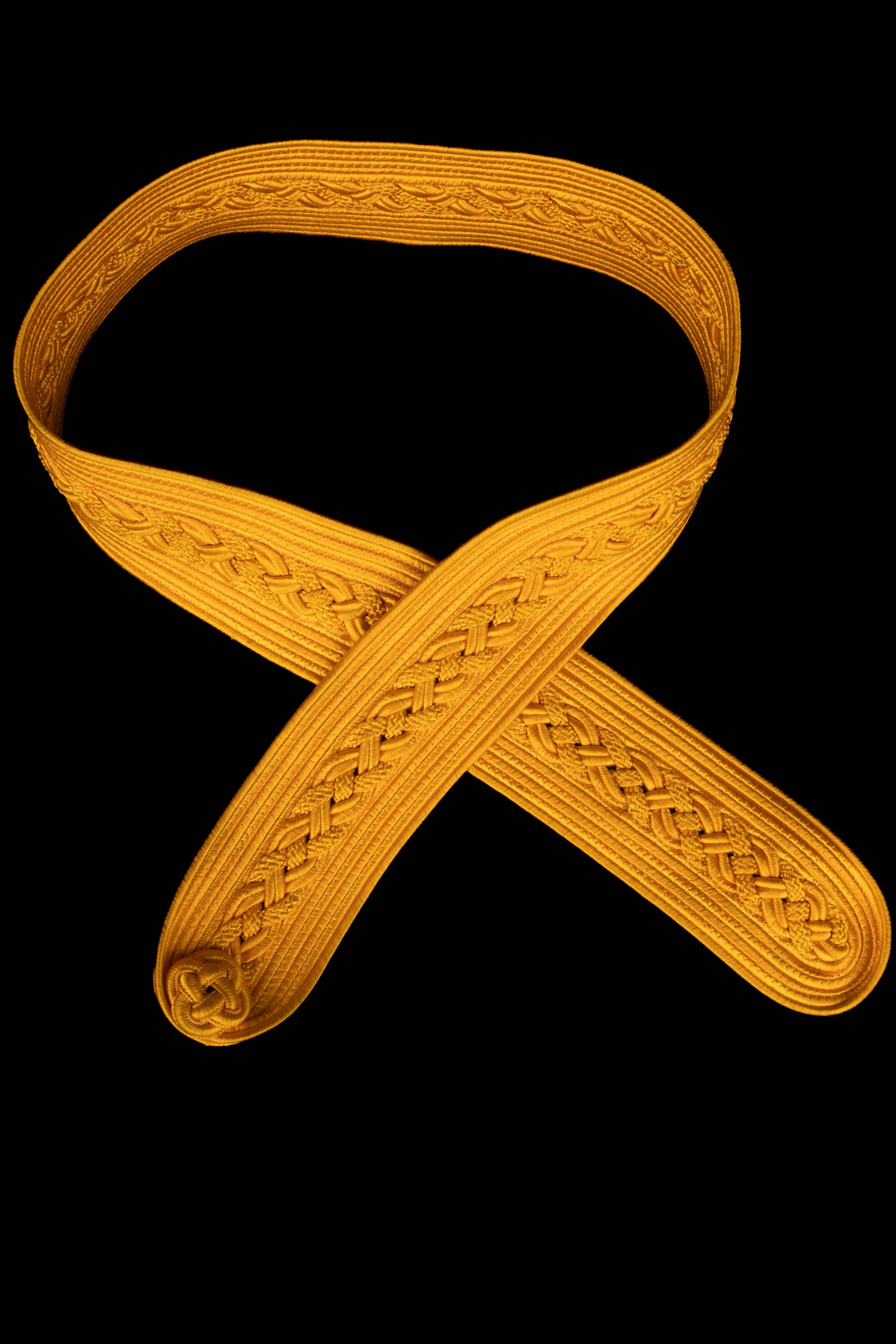 Ceinture en passementerie Yves Saint Laurent (Attribuée à)