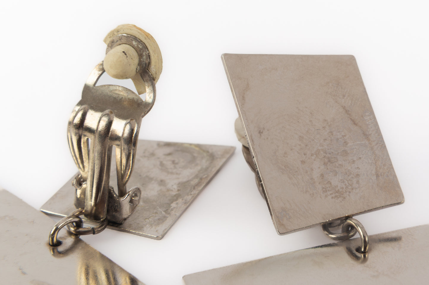 Boucles d'oreilles Paco Rabanne Eté 1991