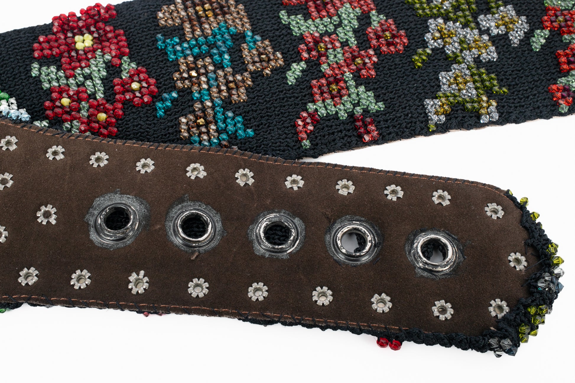 Ceinture vintage strassée