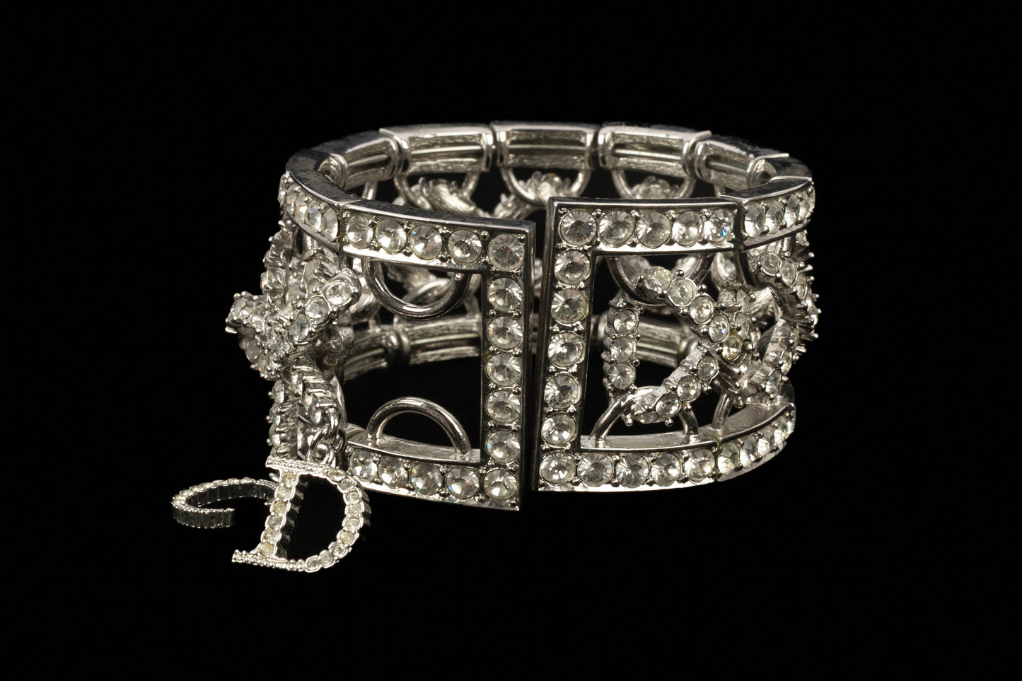 Bracelet argenté Christian Dior