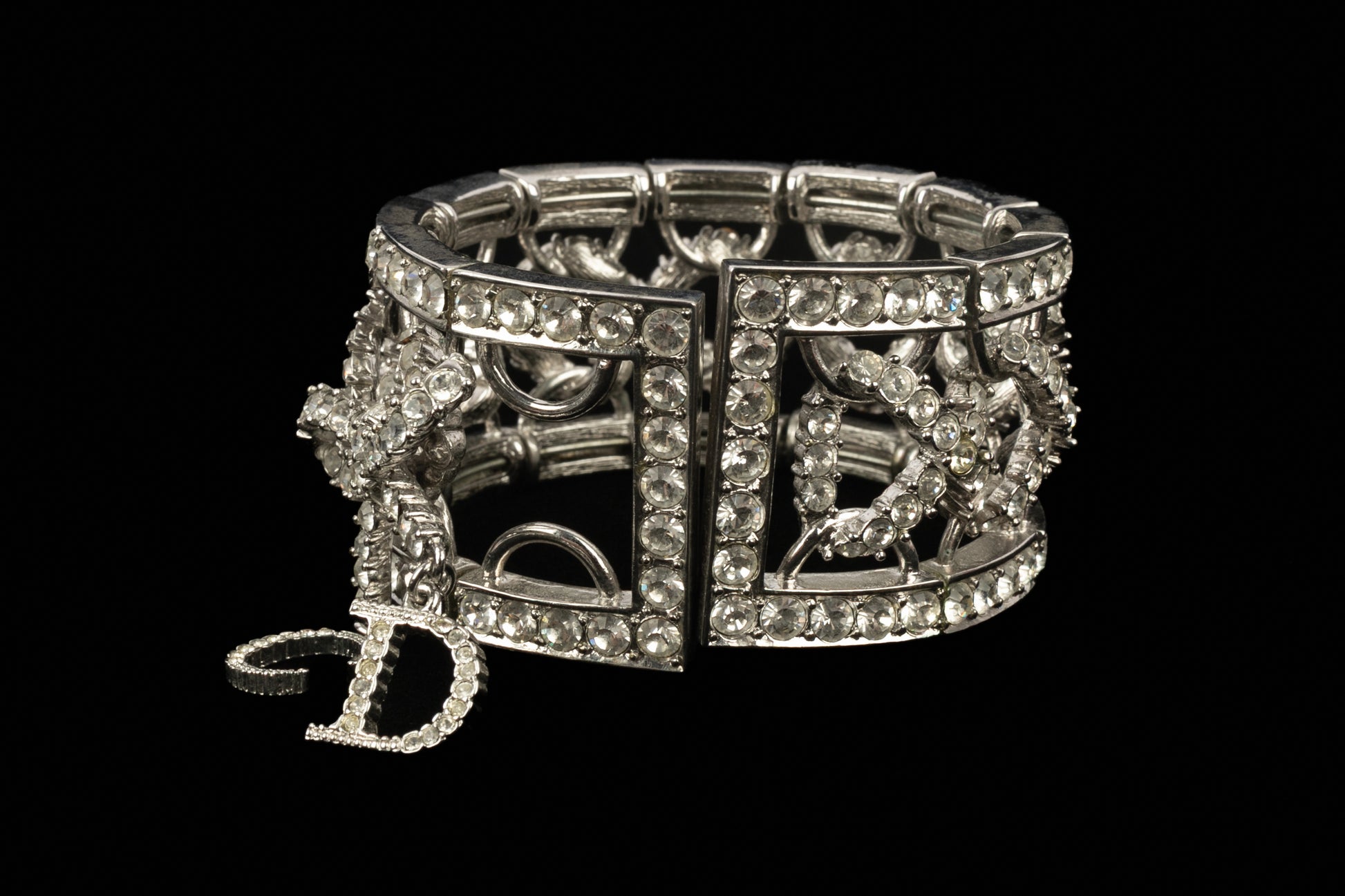 Bracelet argenté Christian Dior