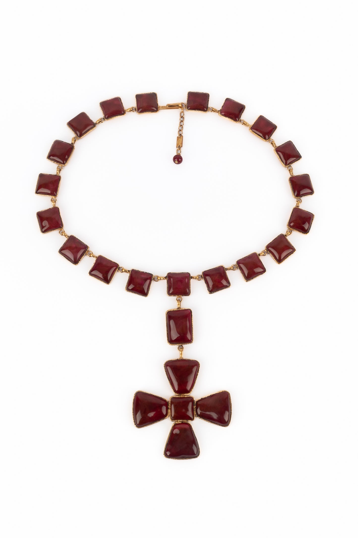 Collier croix Augustine