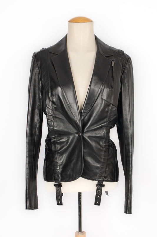 Veste en cuir Dior 