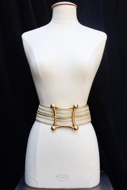 Large ceinture en passementerie