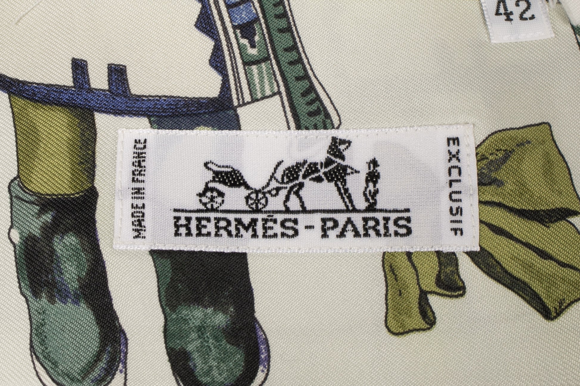 Chemise "Kachinas" Hermès Homme 