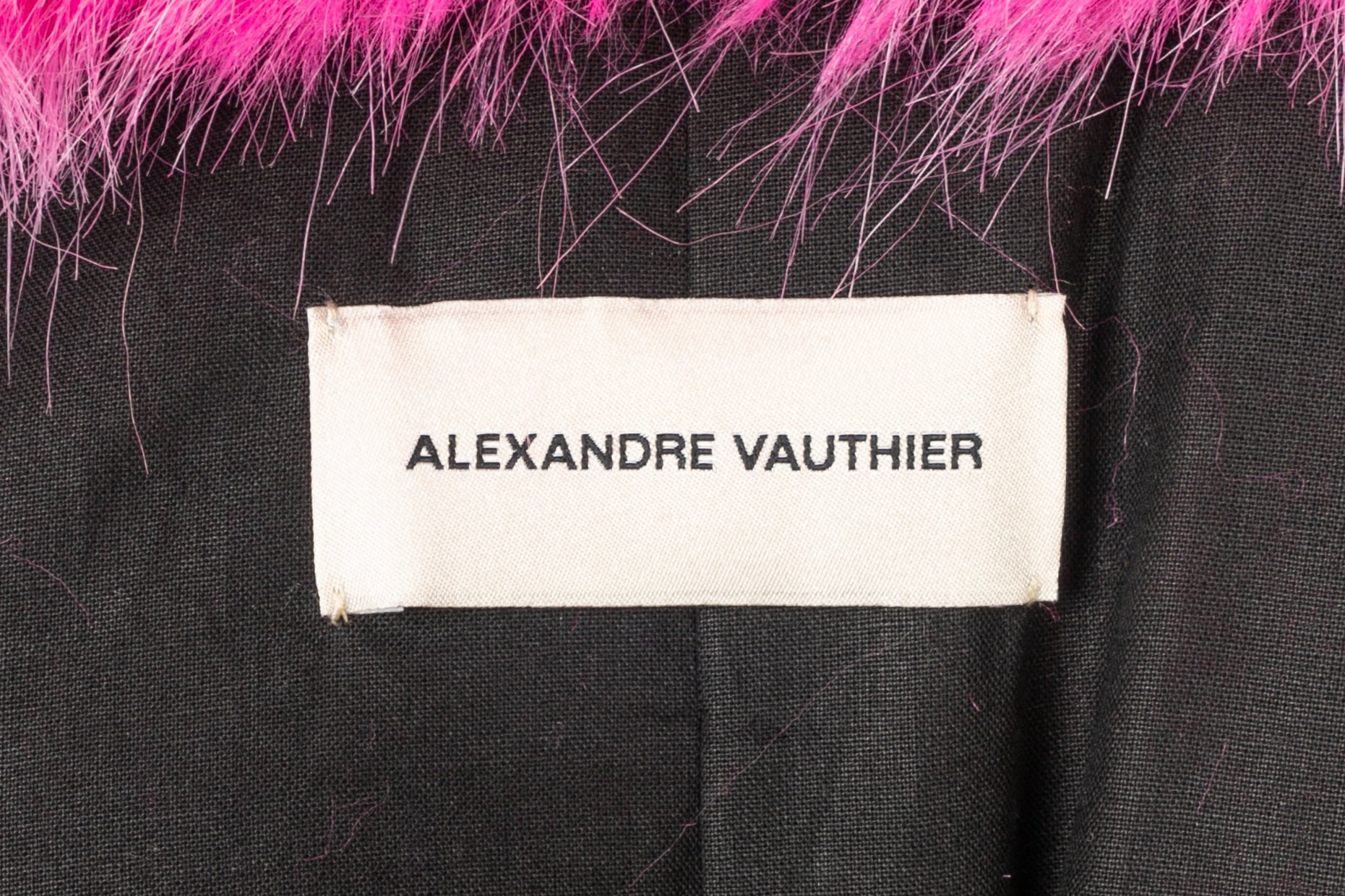 Manteau de fourrure Alexandre Vauthier