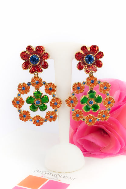 Boucles d'oreilles Yves Saint Laurent