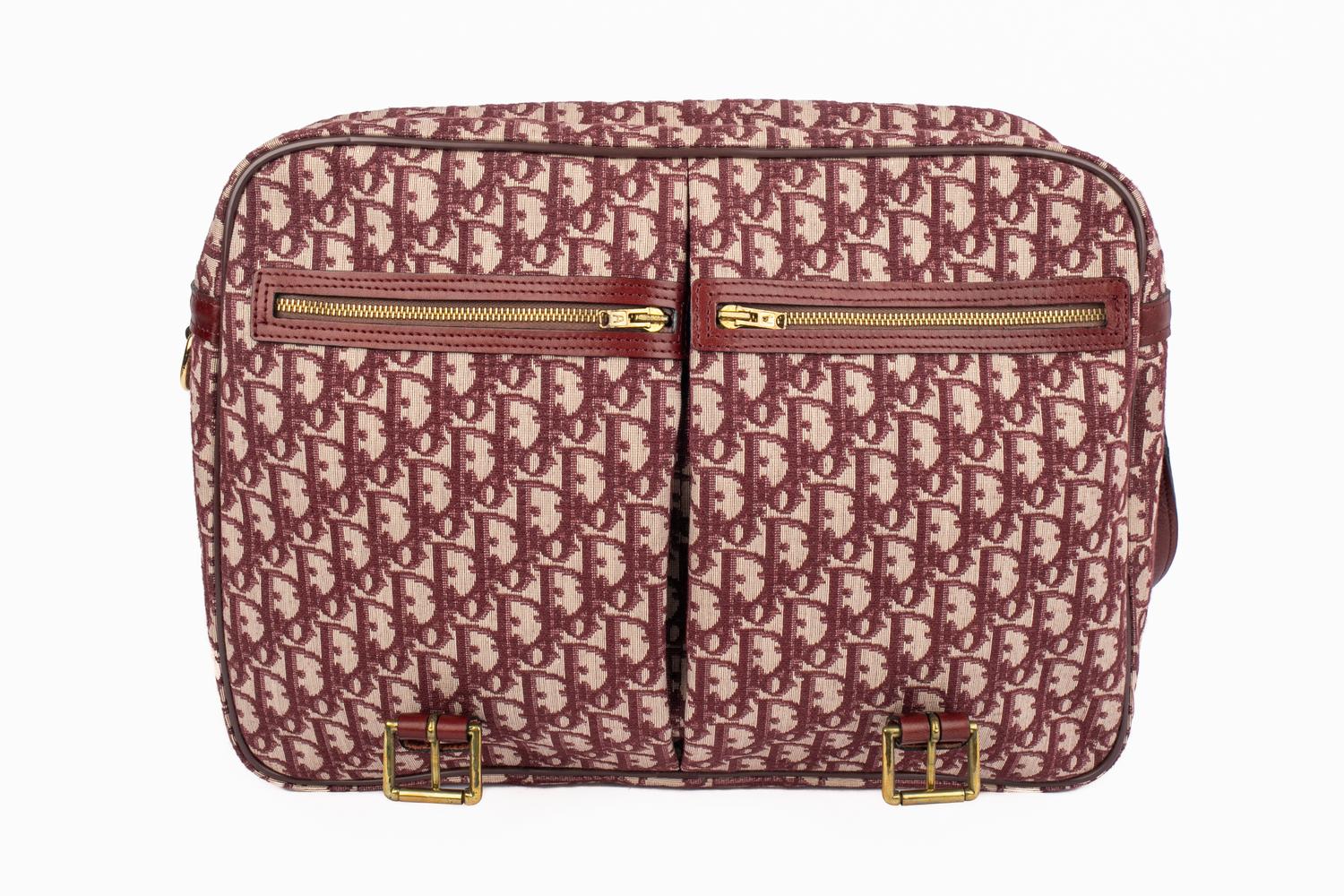 Sac Messenger Christian Dior 1980's