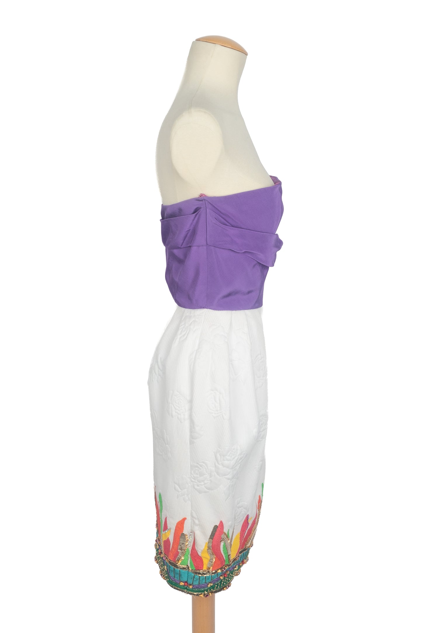 Robe bustier vintage 