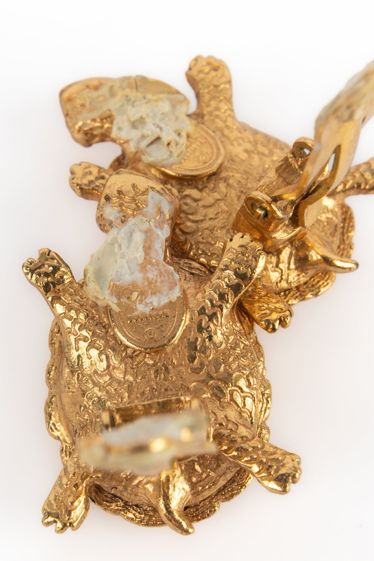 Boucles d'oreilles tortues Dior