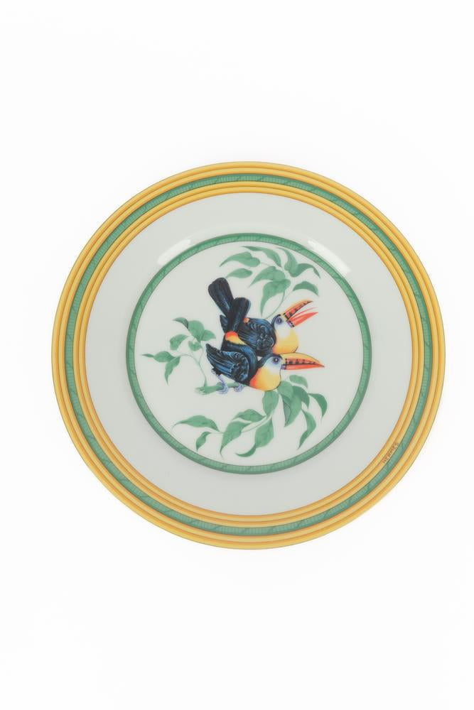  Vaisselles "Le Toucans" Hermès 1986
