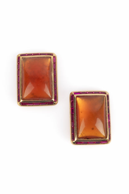 Boucles d'oreilles Yves Saint Laurent