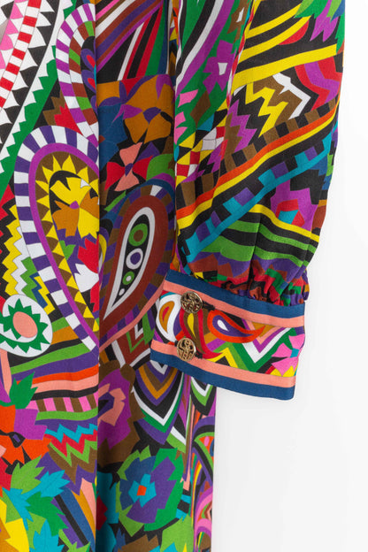 Robe en soie Léonard