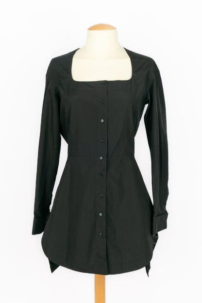 Chemise noire Alaïa