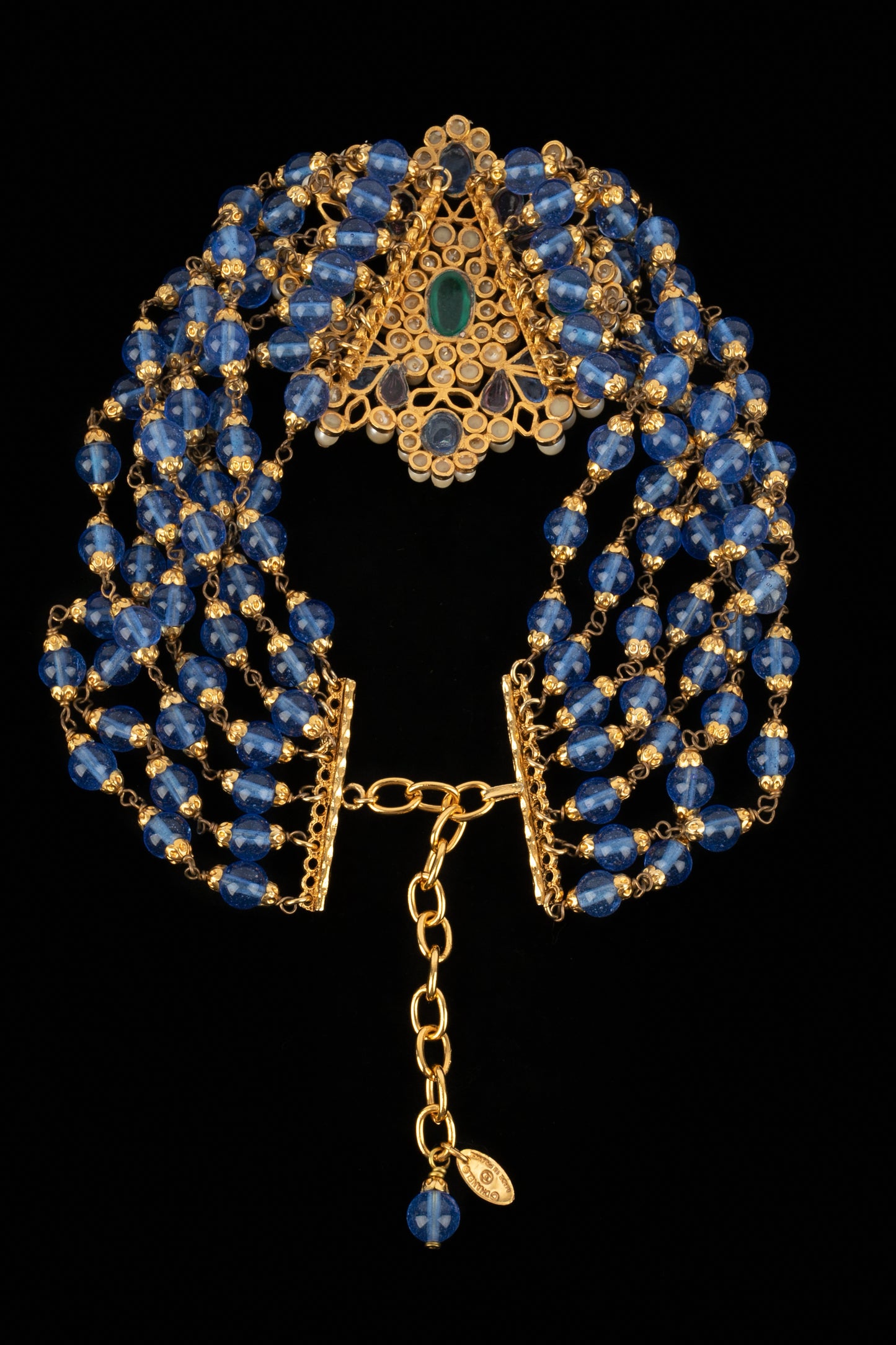 Collier court Chanel 1980's