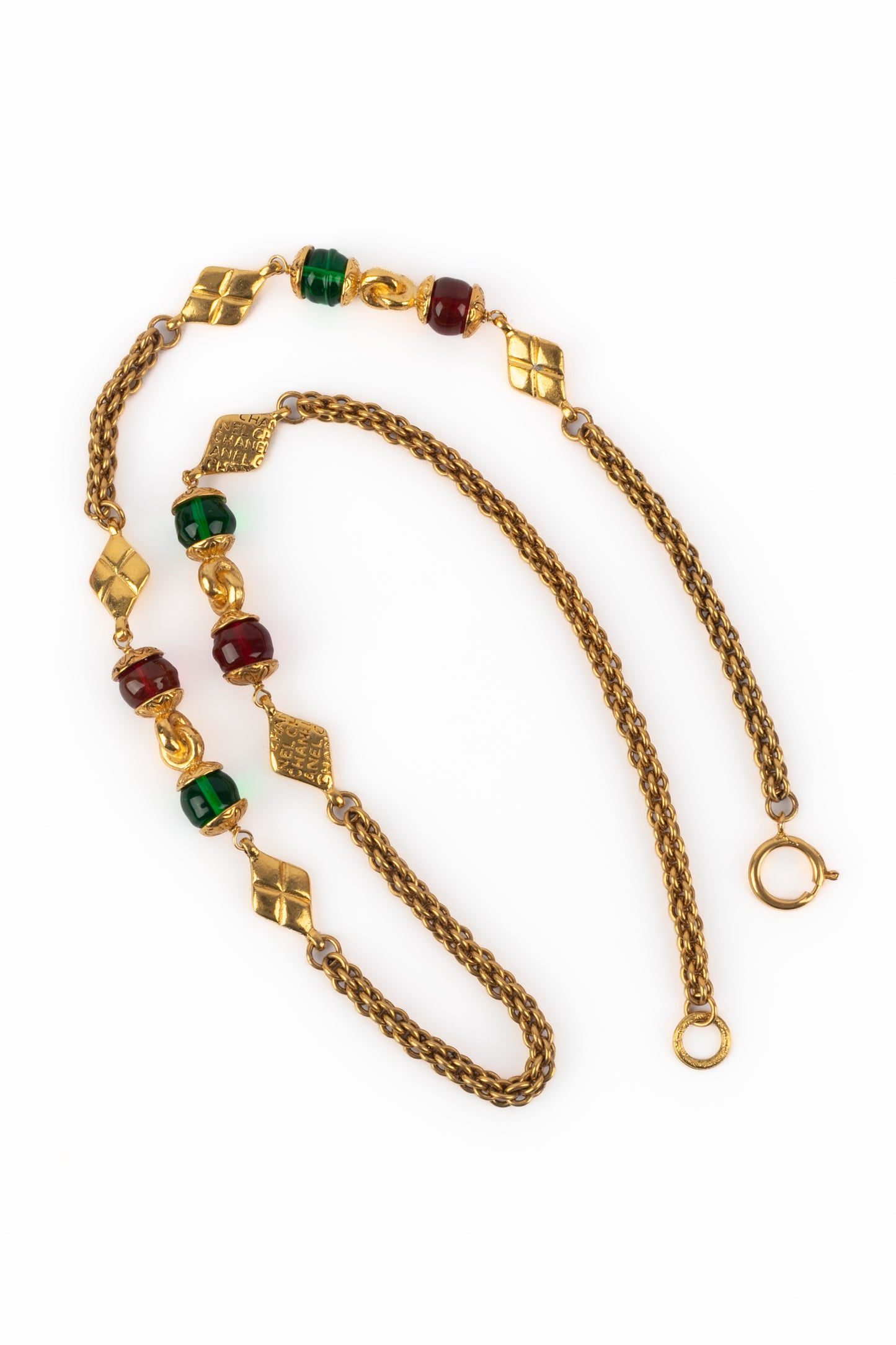 Collier byzantin Chanel 1980's
