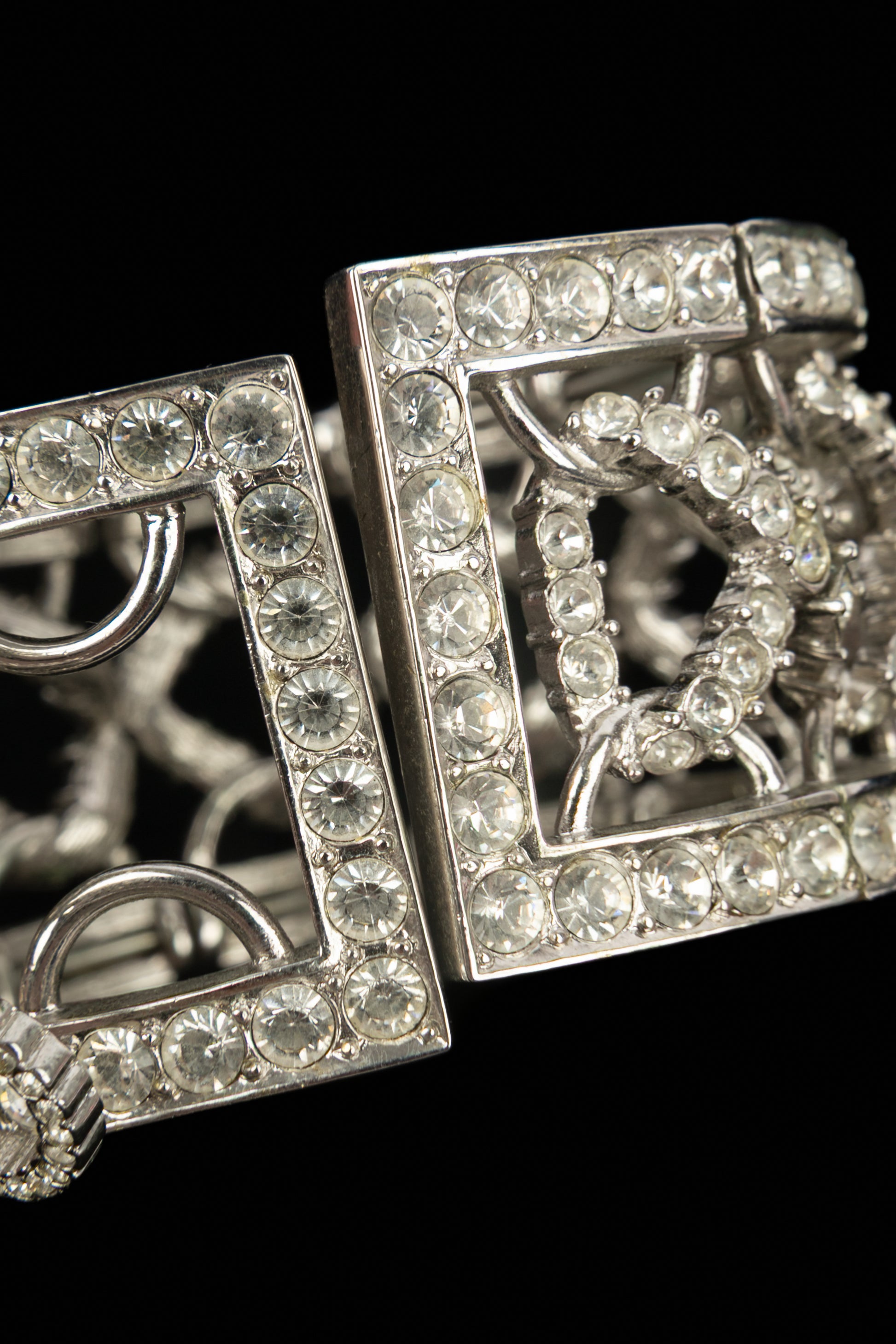 Bracelet argenté Christian Dior