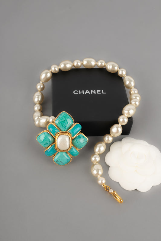 Collier pendentif Chanel Printemps 1998