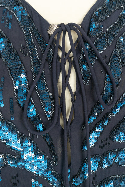 Robe perlées Roberto Cavalli