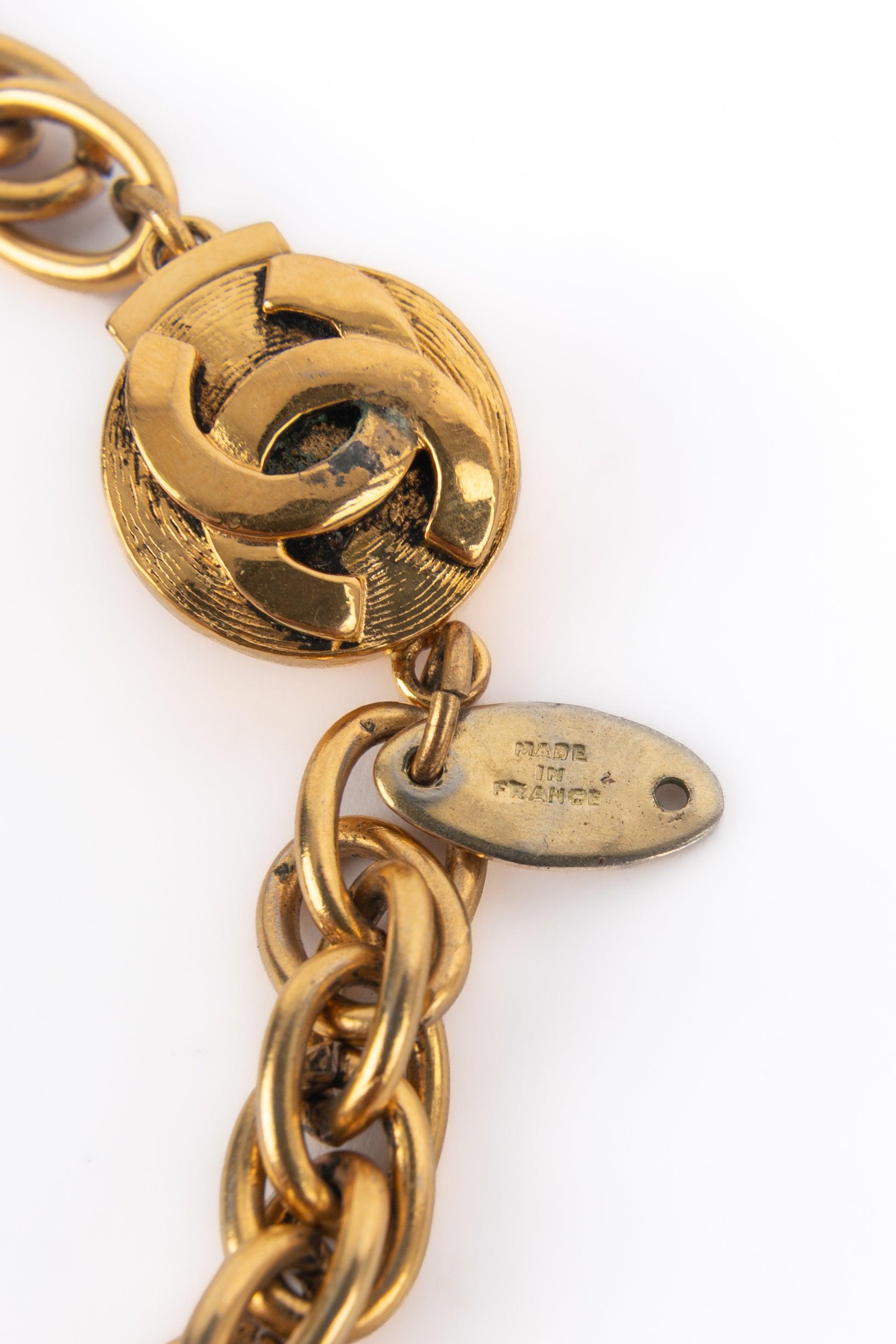 Collier pendentif Chanel 1984