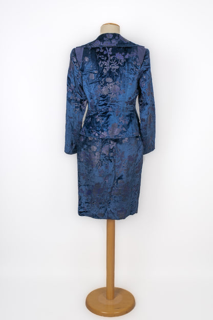 Tailleur en velours Christian Lacroix