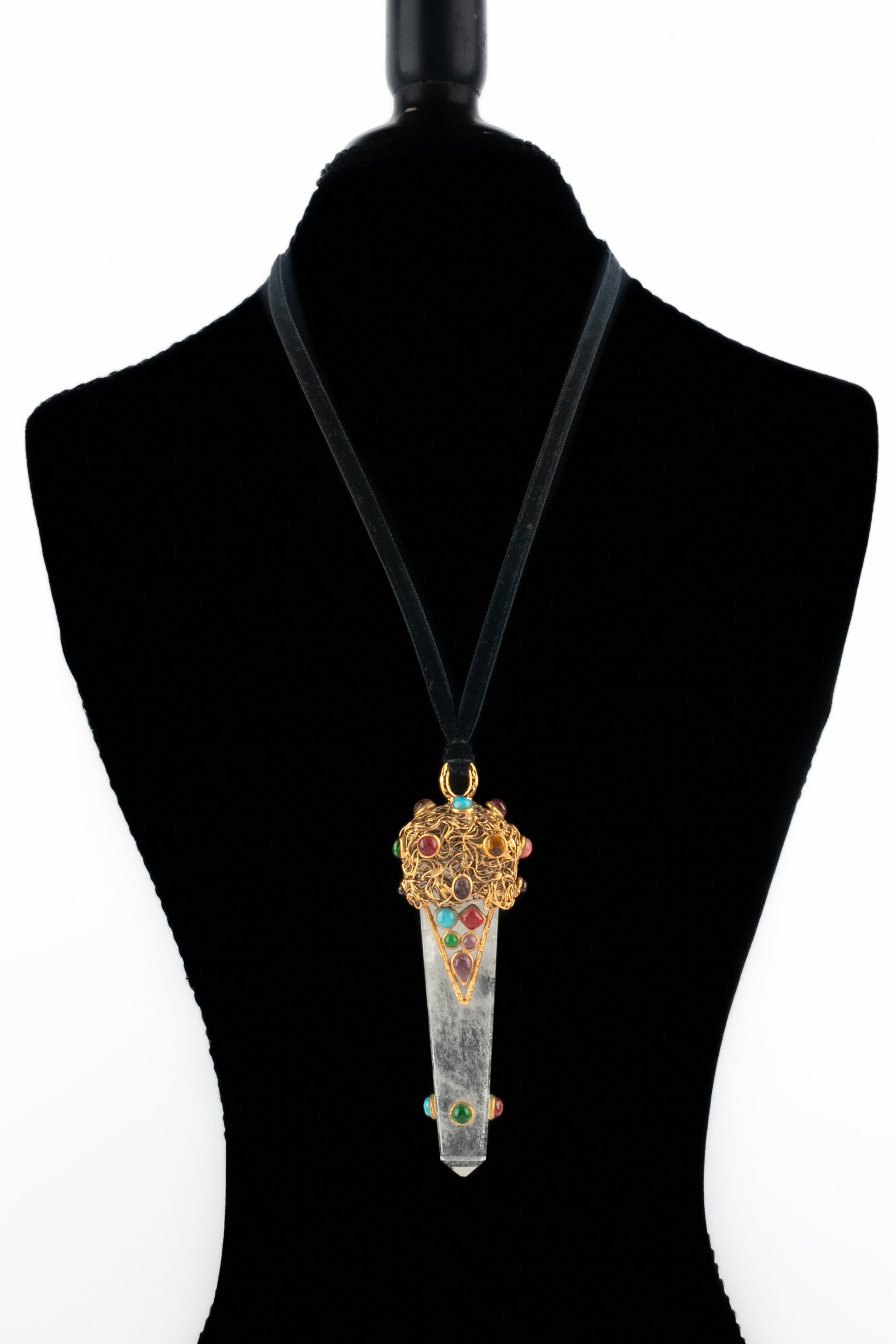 Rare pendentif Chanel Automne 1993