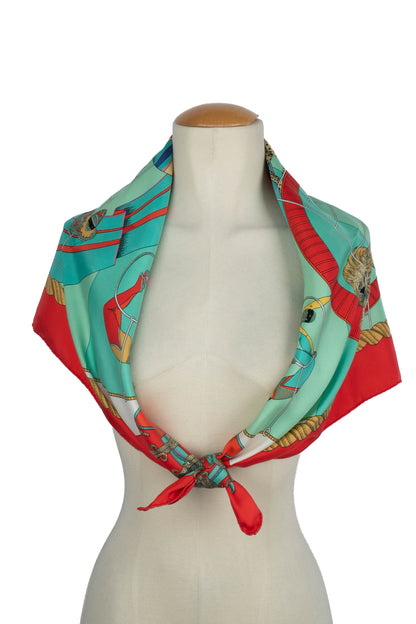 Foulard / carré Hermès "Circus"