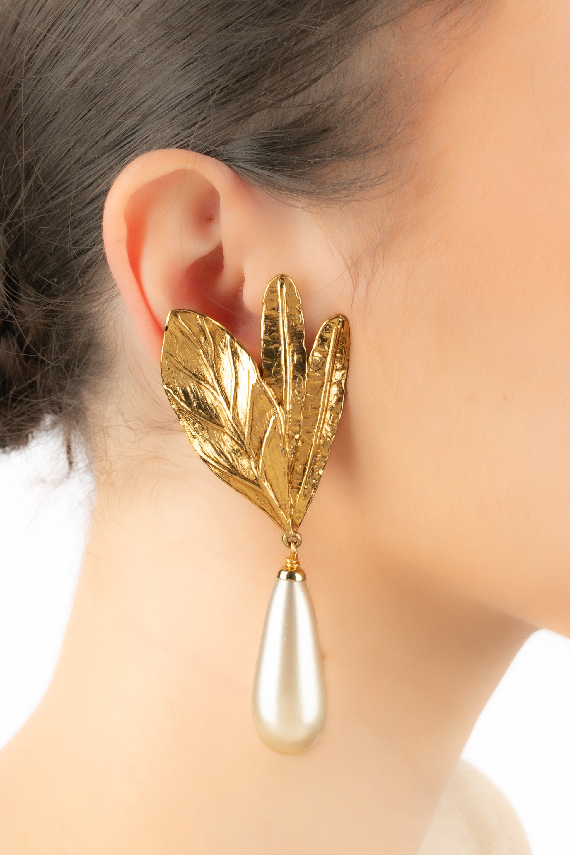 Boucles d'oreilles Christian Dior Haute Couture été 1993