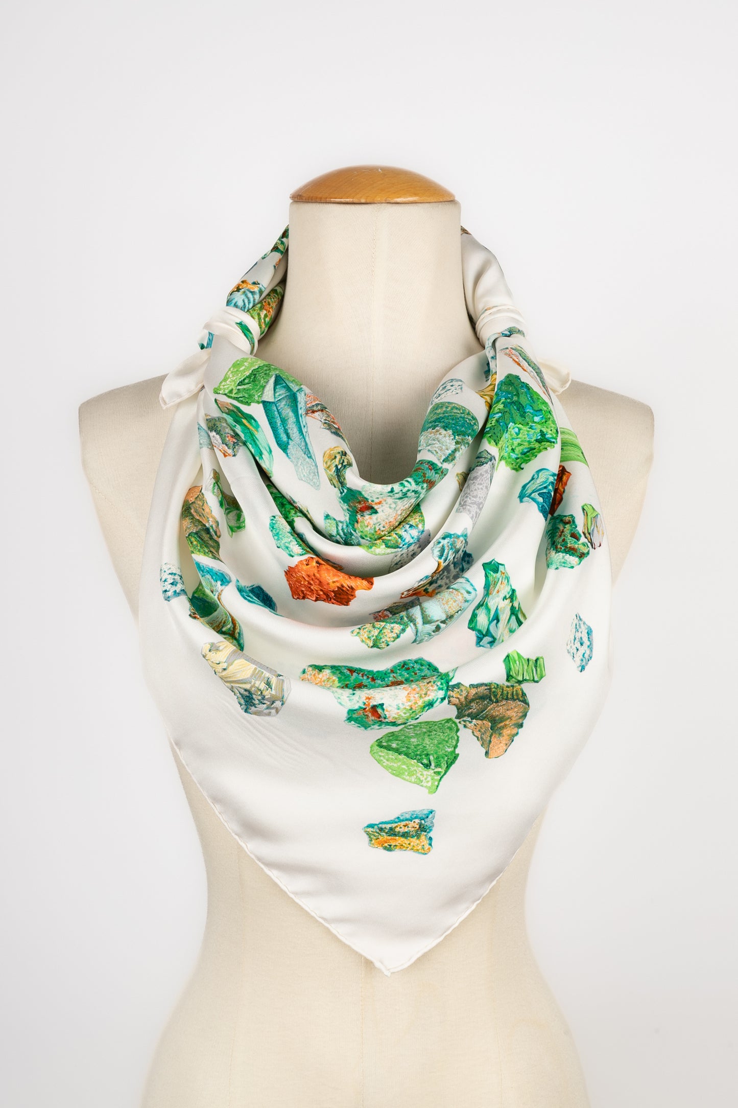 Foulard / carré "Minéraux" Hermès