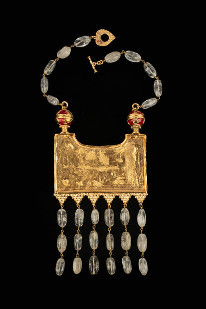 Collier Yves Saint Laurent Haute Couture Maison Goossens