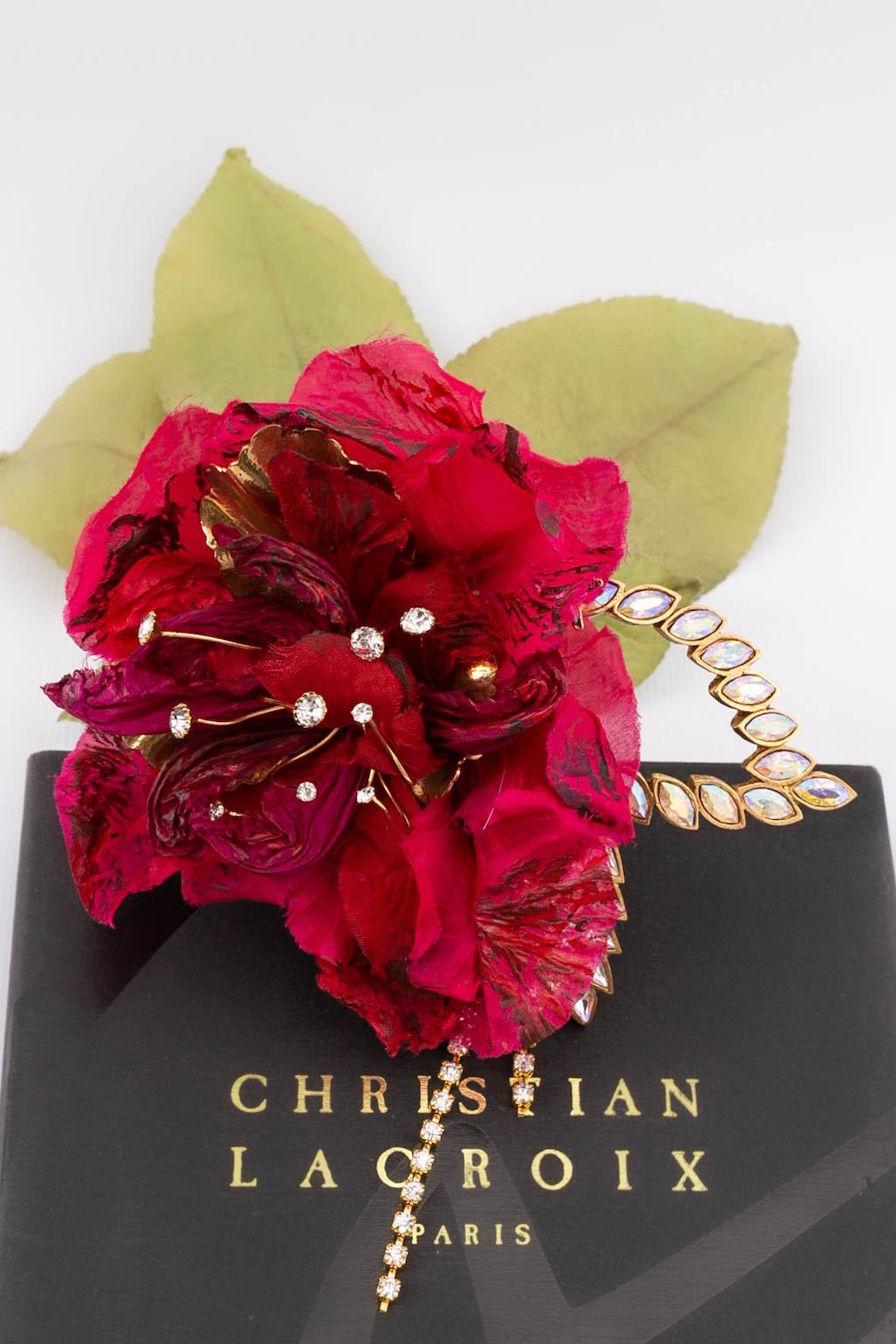 Broche en organza Christian Lacroix