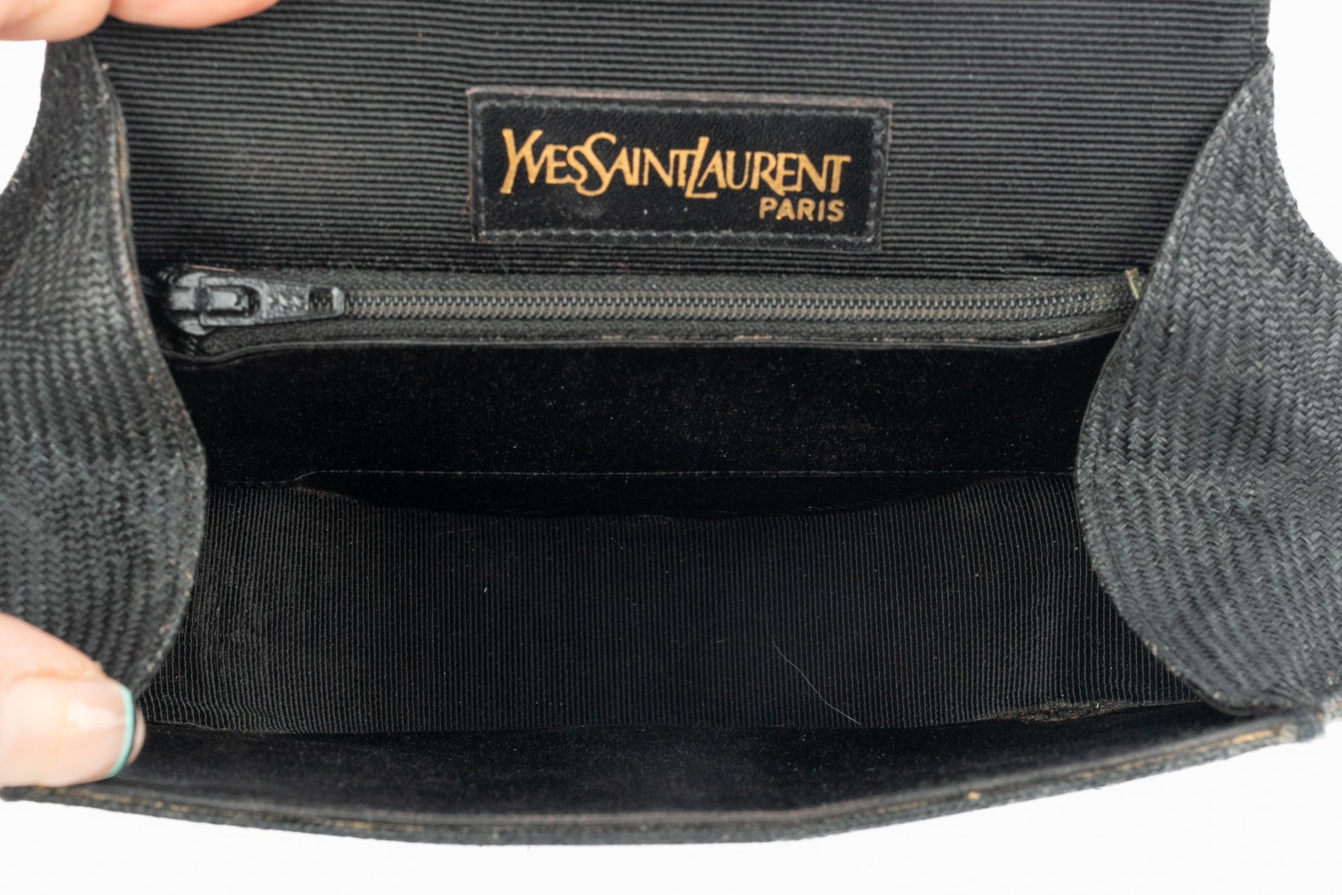 Sac "feuilles" Yves Saint Laurent