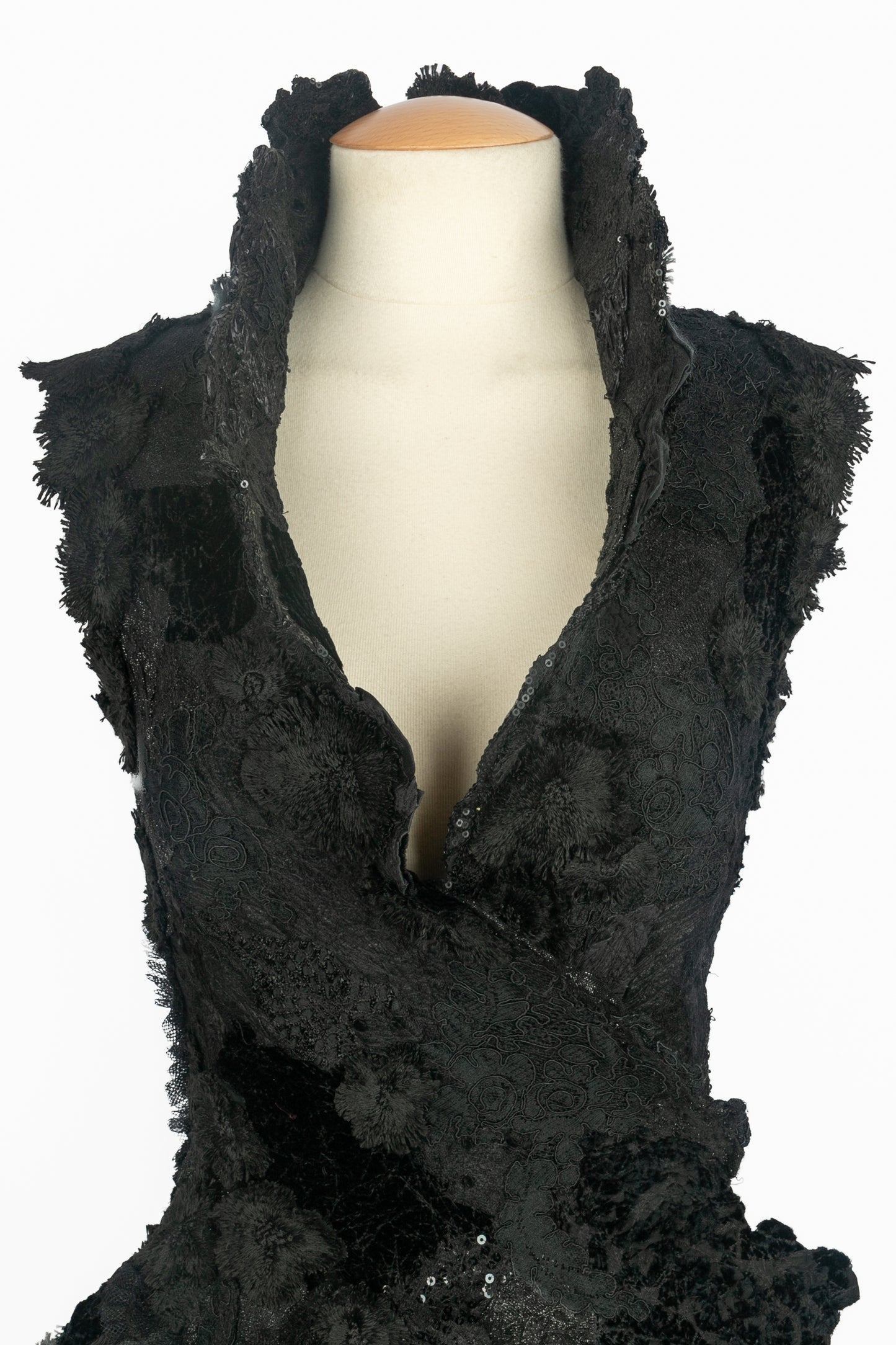 Robe "Les Saltimbanques" Franck Sorbier Haute Couture hiver 2022