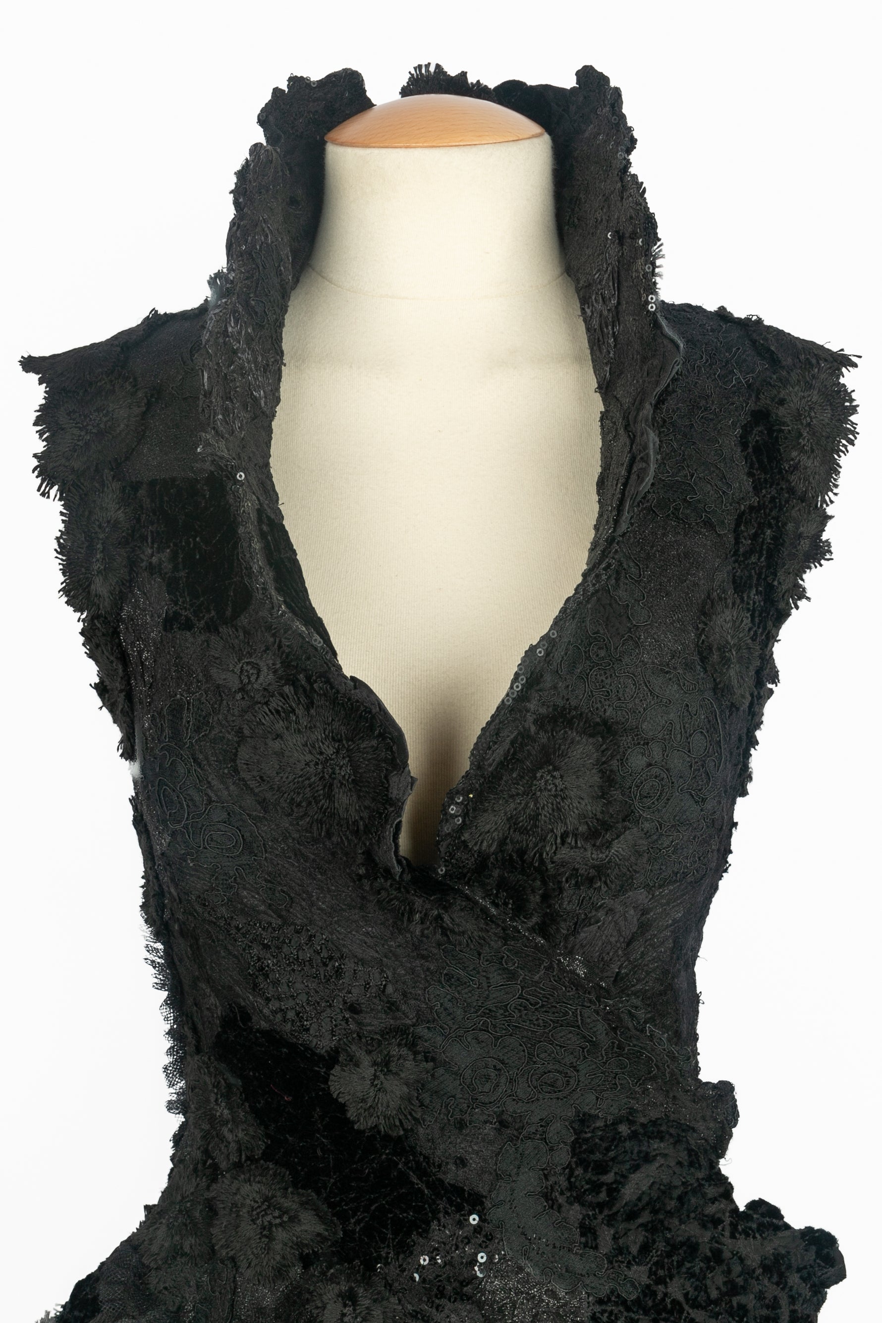 Robe "Les Saltimbanques" Franck Sorbier Haute Couture hiver 2022