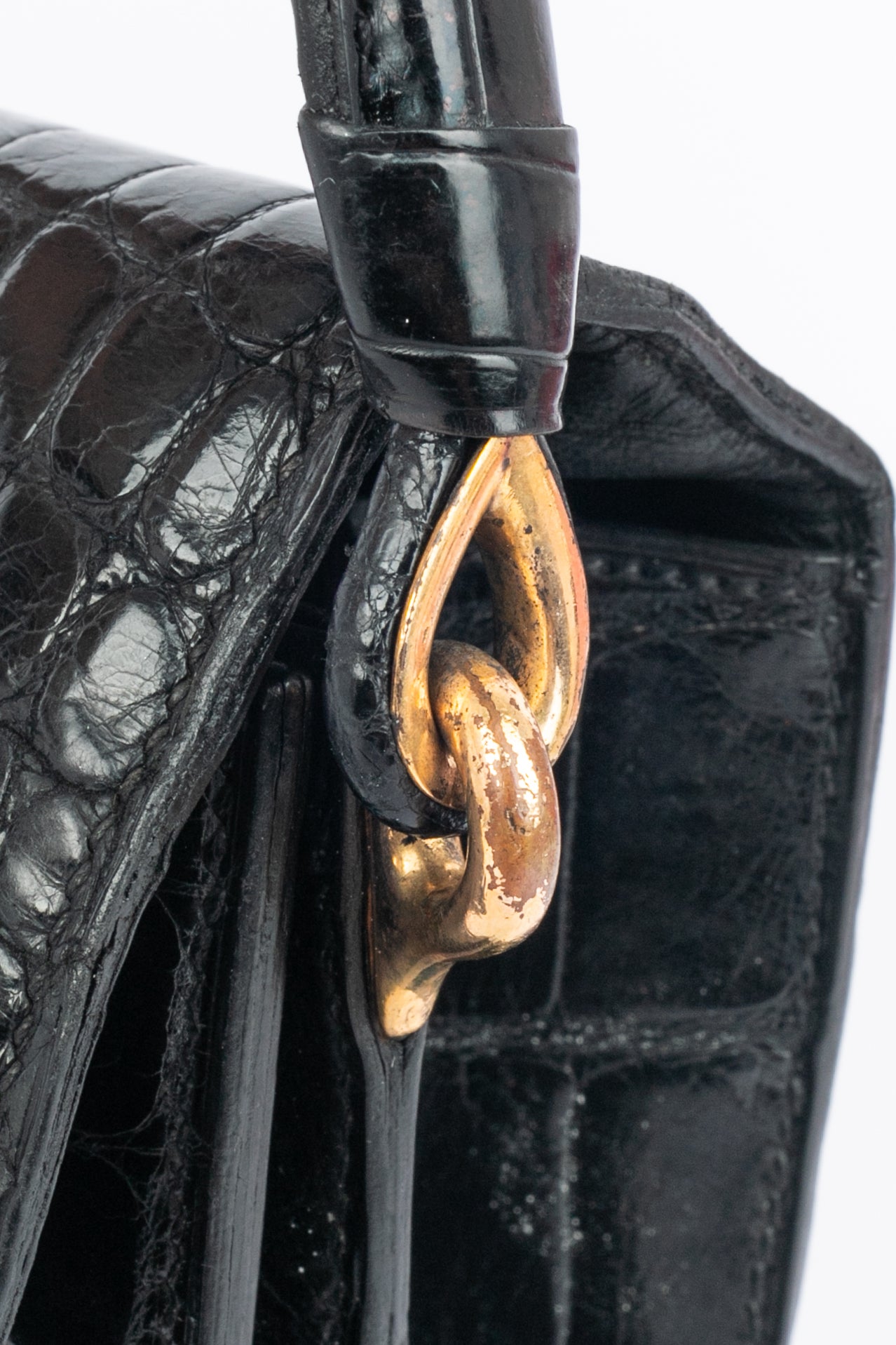 Sac "Cordeau" en crocodile Hermès 