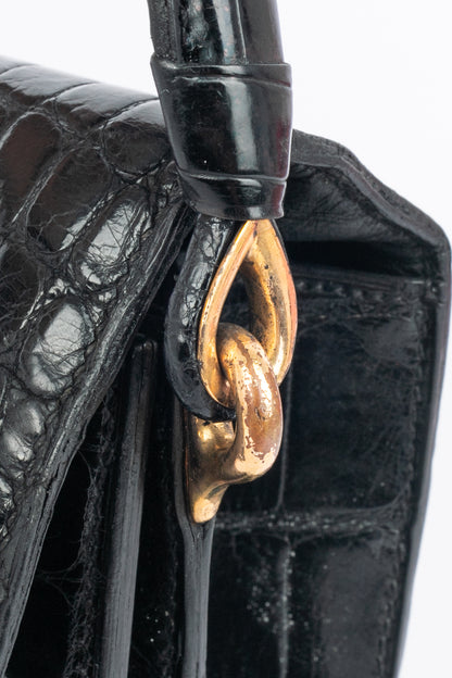 Sac "Cordeau" en crocodile Hermès 