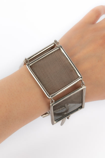 Bracelet argenté Paco Rabanne
