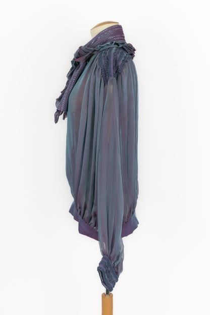 Chemisier et étole Christian Dior Hiver 1993