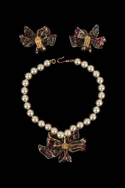 Parure "Noeud" Chanel 1980's