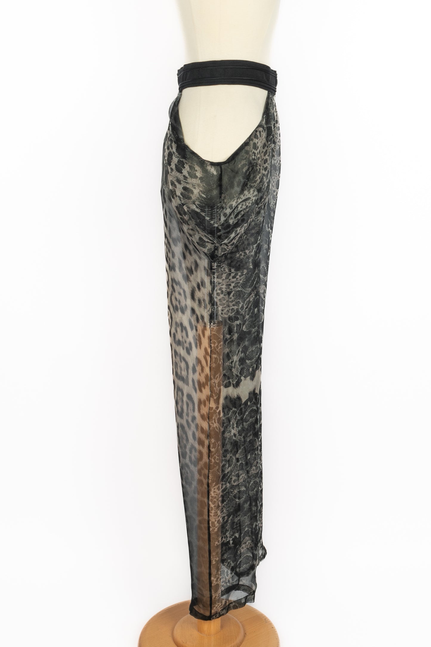 Pantalon en mousseline Roberto Cavalli