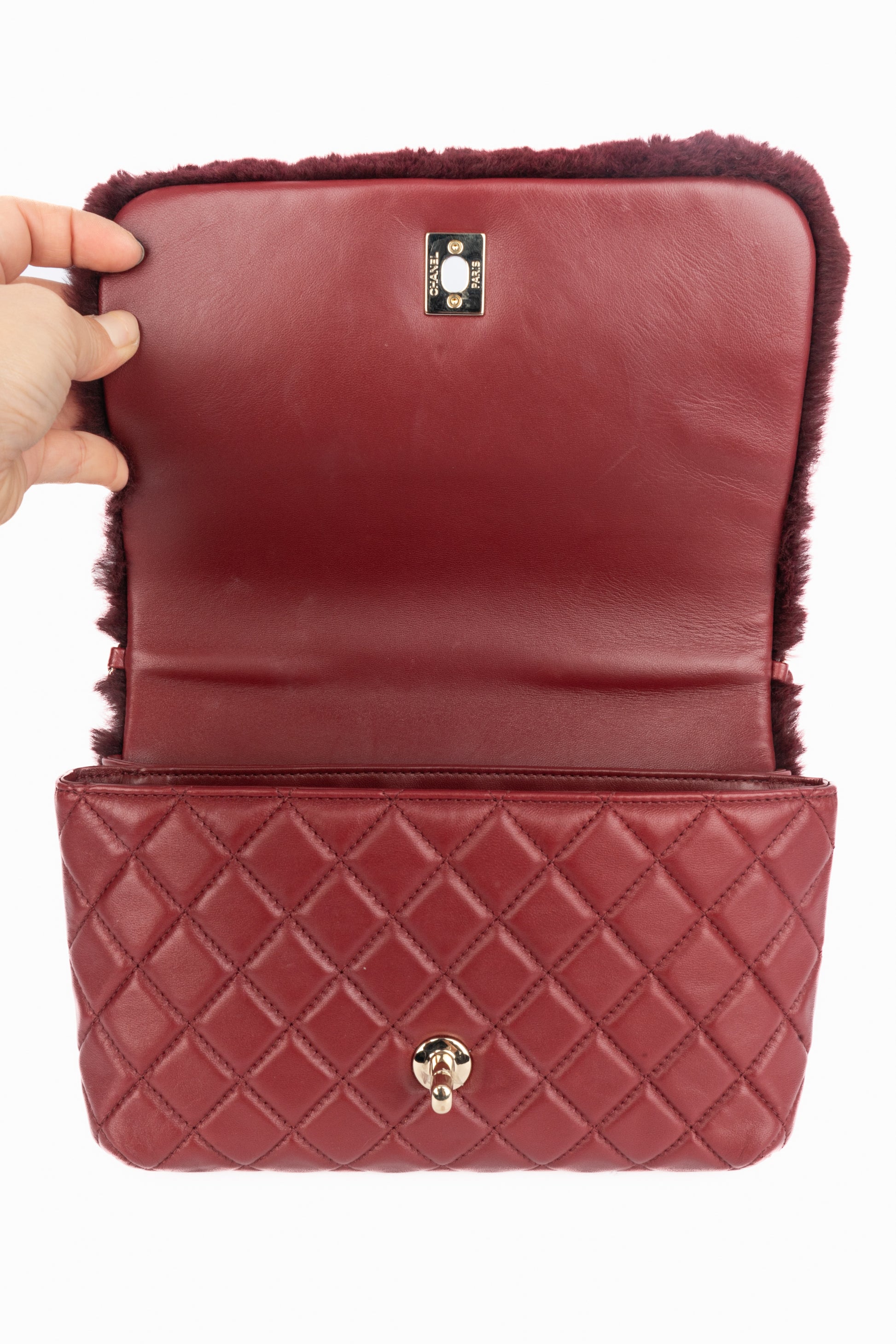 Sac en fourrure Chanel 2017-2018